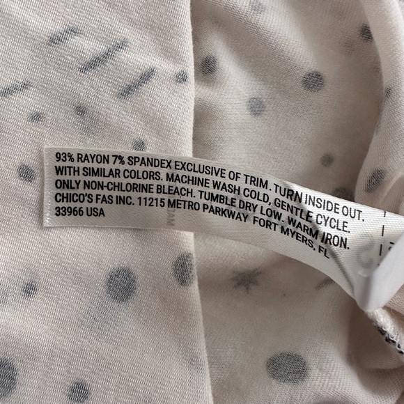 Soma cool nights long sleeve celestial star print sleepshirt sleep dress Large - Picture 7 of 7